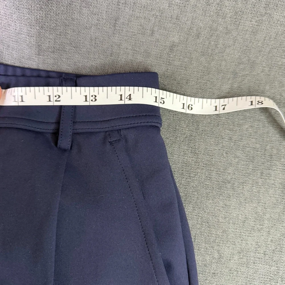 HALARA Midnight Navy High-Rise Wide Leg Trousers - Picture 7 of 8